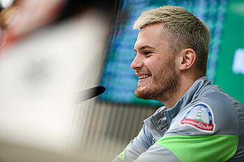 Für Lars-Lukas Mai ist die familiäre Unterstützung ein Rückhalt.