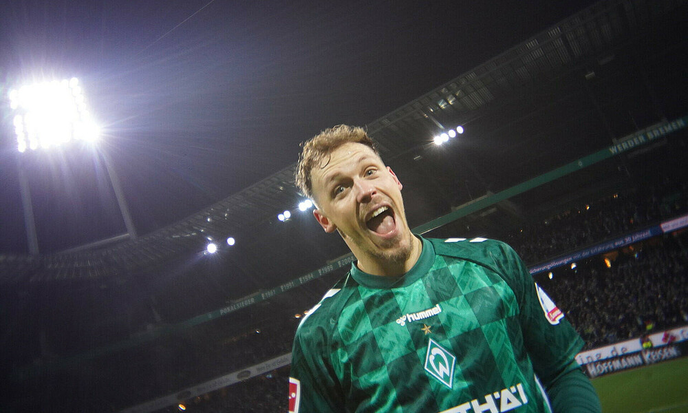 Senne Lynen im Stadion. 