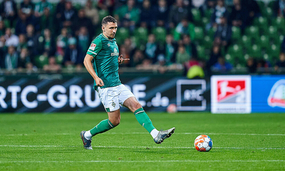 Milos Veljkovic im Spiel gegen den Hamburger SV.