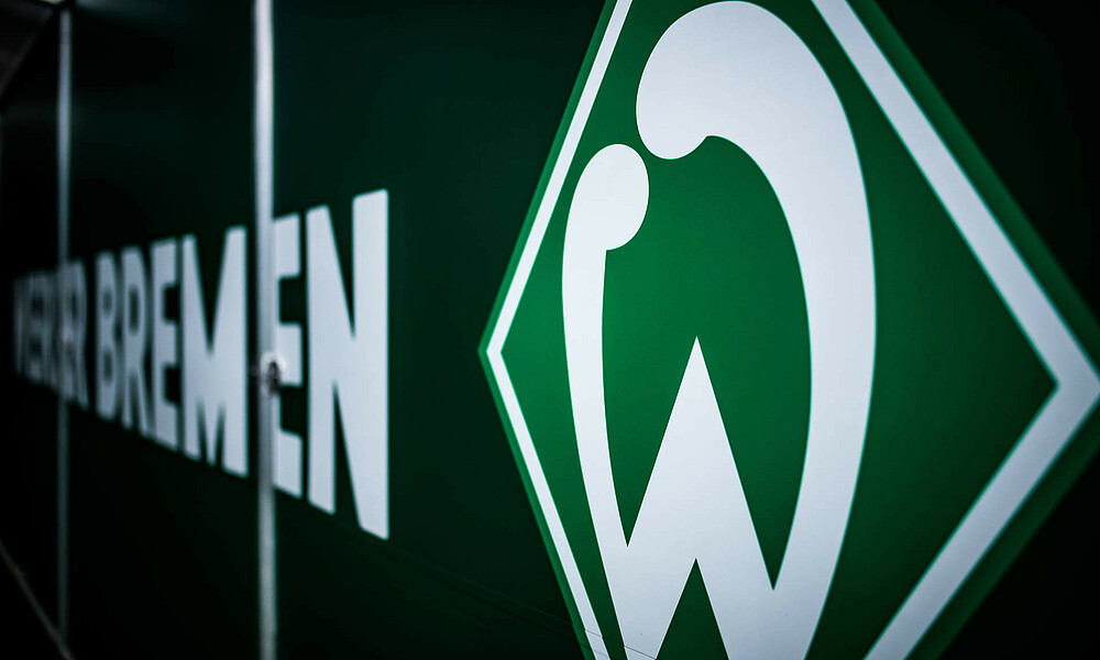 Die Werder-Raute im Spielertunnel