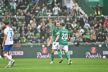 Marvin Ducksch trifft zweimal gegen den FCH