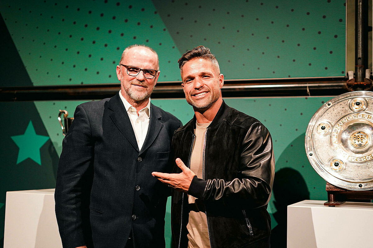 Diego und Thomas Schaaf.