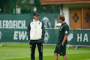null Clemens Fritz auf dem Trainingsplatz