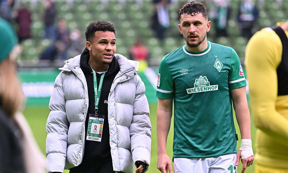 Bei Felix Agu und Milos Veljkovic besteht Hoffnung auf einen Einsatz in Rostock