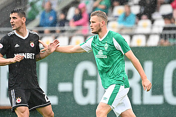 Lars Lukas Mai im Spiel gegen ZSKA Sofia. 