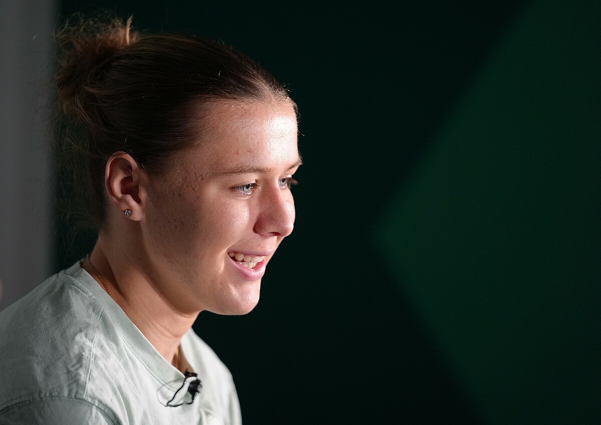 Johan Micoud im Gespräch mit Daniel Jensen.