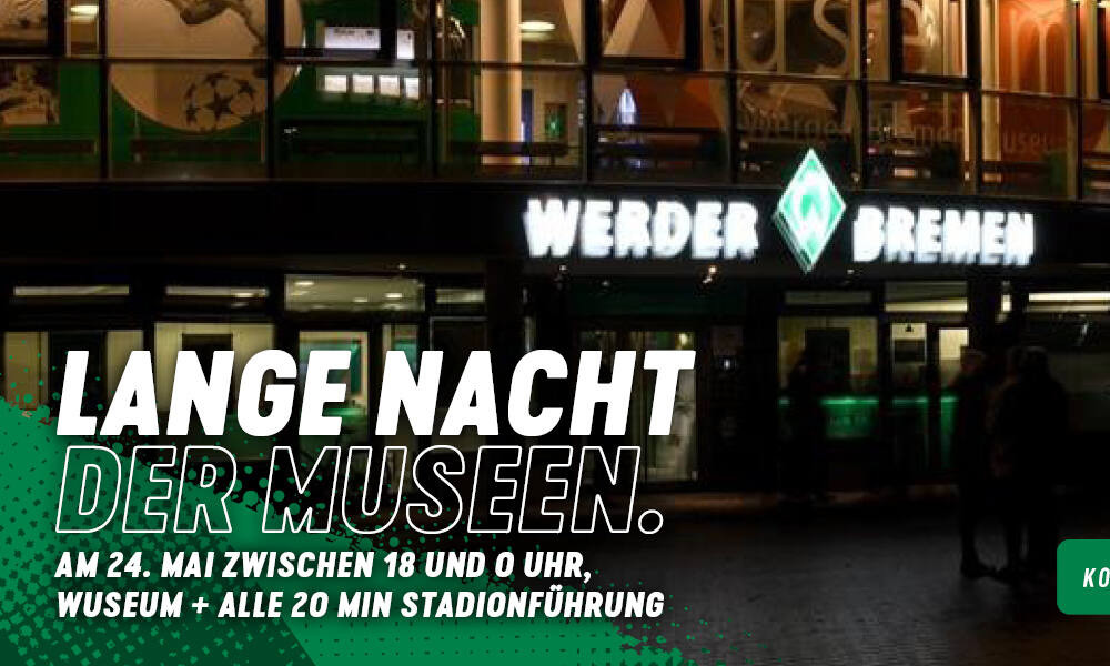 Ein Werbebanner zur Aktion Lange Nacht der Museen