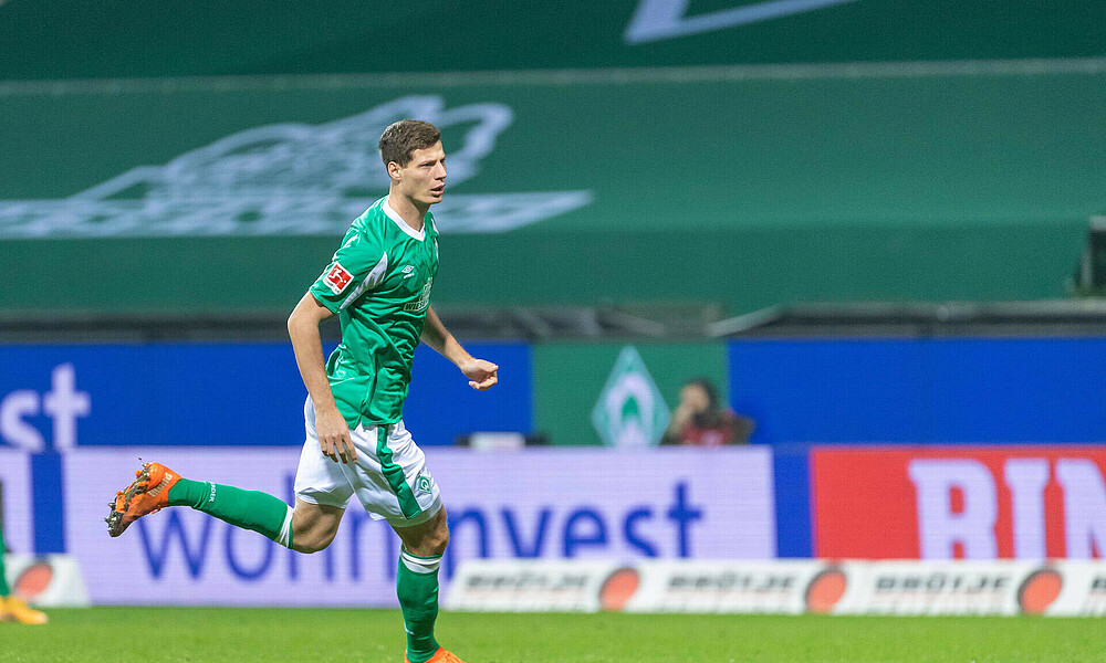 null Patrick Erras im Heimspiel des SV Werder gegen Stuttgart.