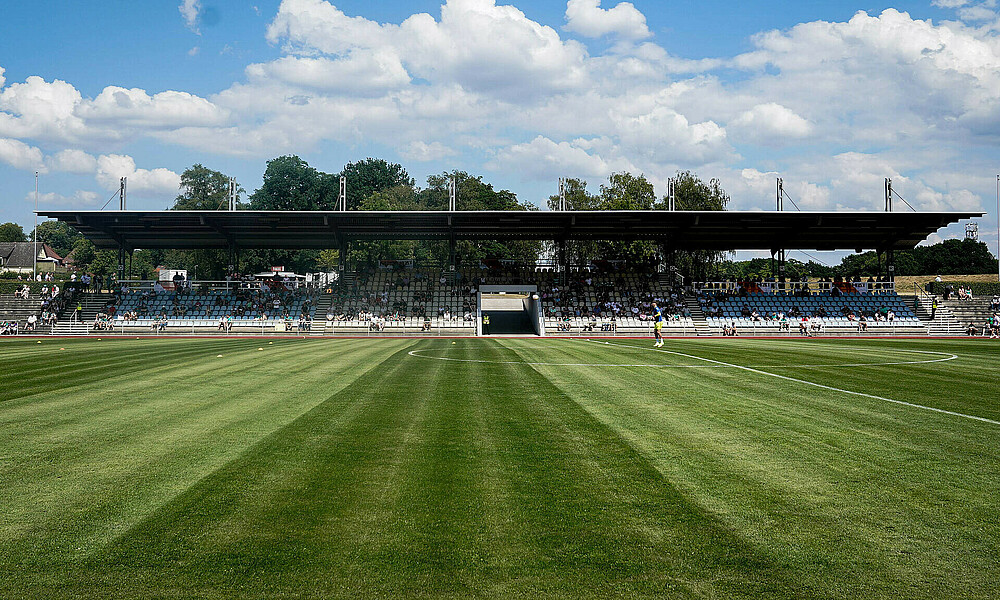 Das Stadion am Berliner Ring in Verden.