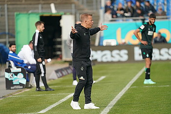 Für Trainer Markus Anfang war es eine unangenehme Rückkehr 