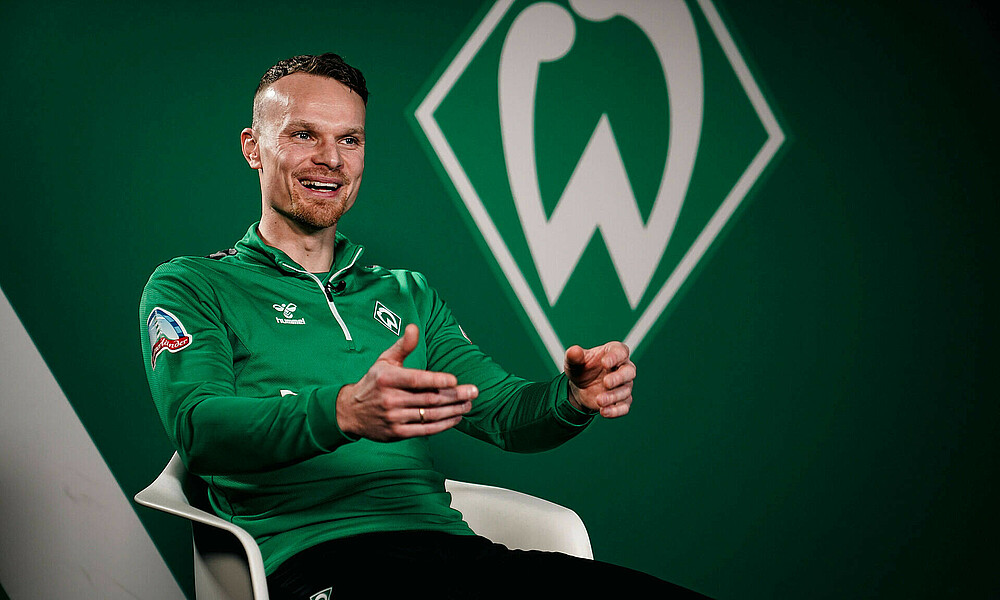 Christian Groß im WERDER.TV-Interview. 