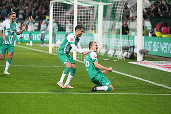 null Christian Groß bejubelt seinen Treffer