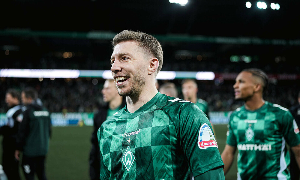 Mitchell Weiser lächelt nach Abpfiff