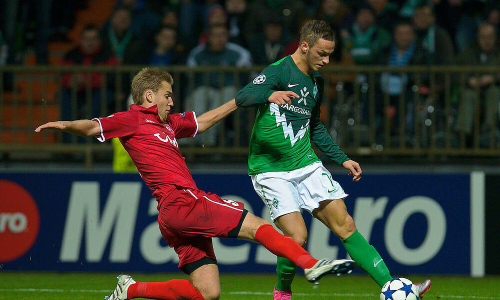 Spiel gegen Twente Enschede