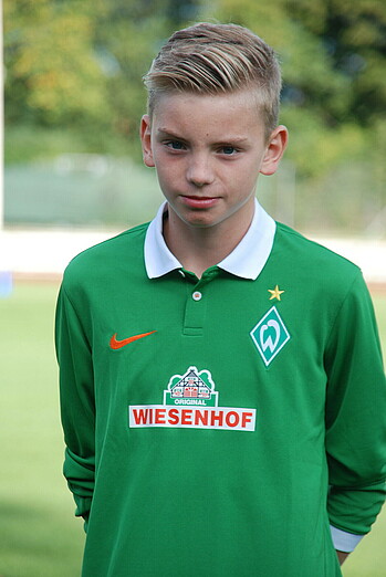null Nick Woltemade als junger Spieler bei Werder.