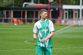 Mitchell Weiser in seinem ersten Einsatz nach der Festverpflichtung.