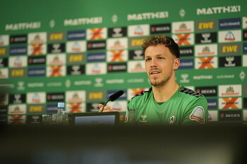 null Senne Lynen bei der Mixed Zone.