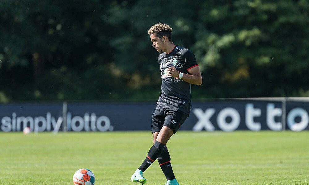 Johan Mina beim Spiel