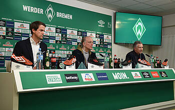 Die Pressekonferenz in voller Länge - jetzt bei WERDER.TV kostenfrei ansehen!
