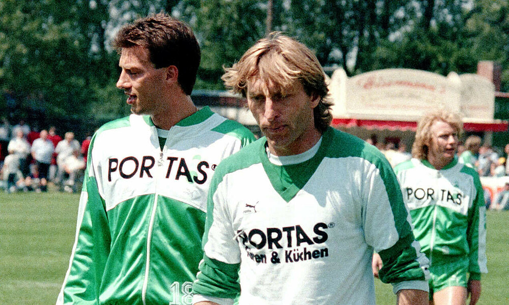 null Michael Kutzop im Werder-Trikot.