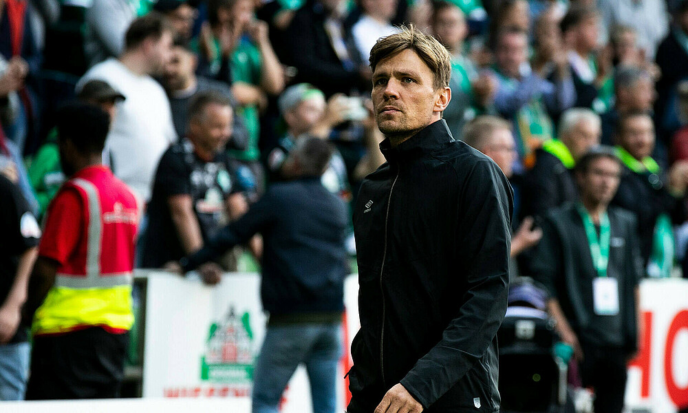 Clemens Fritz im Stadion.