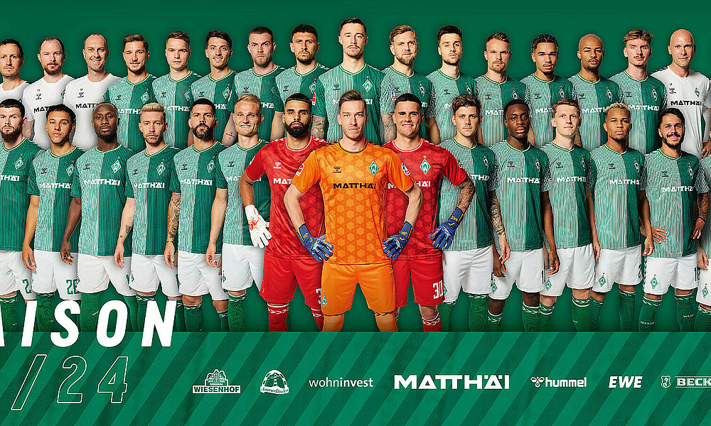 Das Mannschaftsfoto der Saison 2023/24.