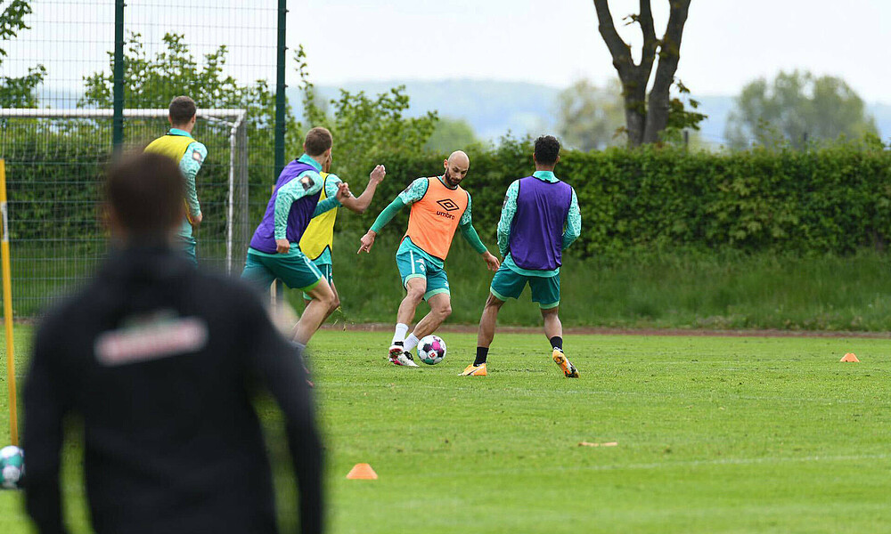 Ömer Toprak konnte am Dienstag mit der Mannschaft trainieren.