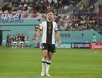 Füllkrug DFB Niclas Füllkrug im DFB-Trikot