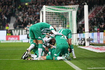 Jubeltraube nach dem Ausgleich. 