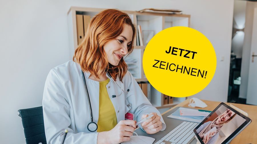 Gewinnfreibetrag nutzen: Ärztin spricht mit Patientin