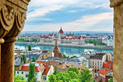 Blick auf Budapest von Fischer-Bastion