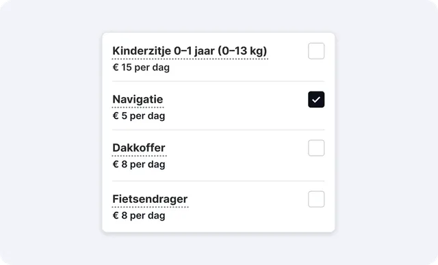 Choose add-ons
