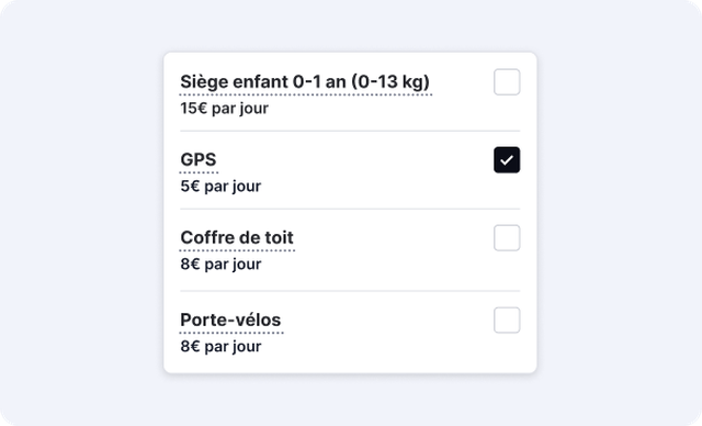 Choose add-ons