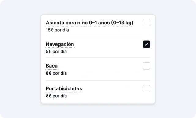 Choose add-ons