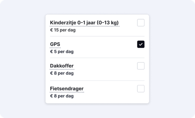 Choose add-ons