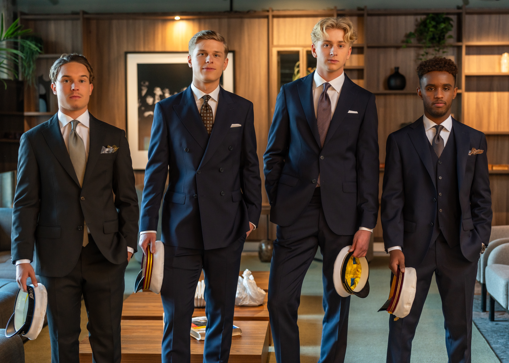 Students in suit