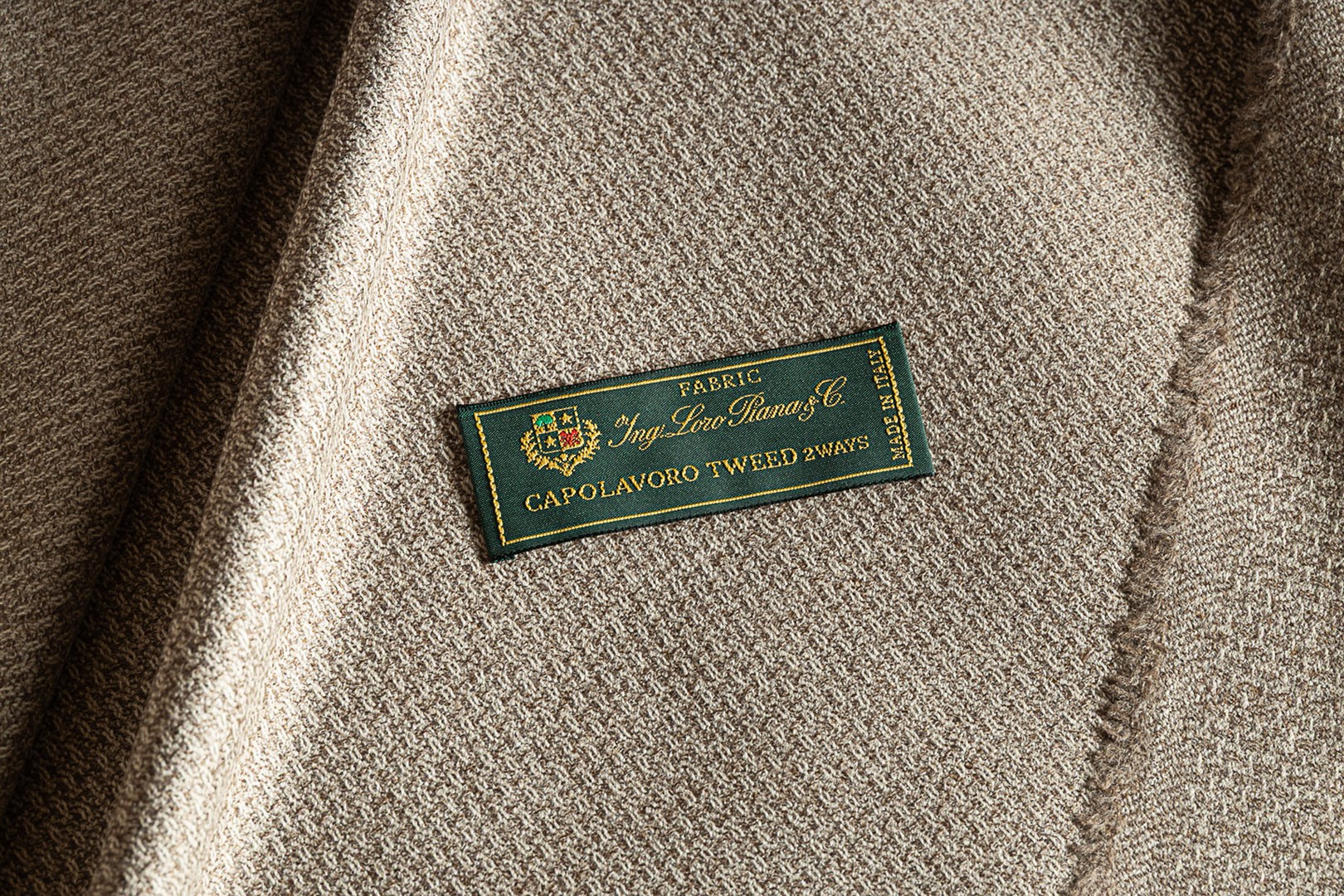 Loro piana tweed fabric