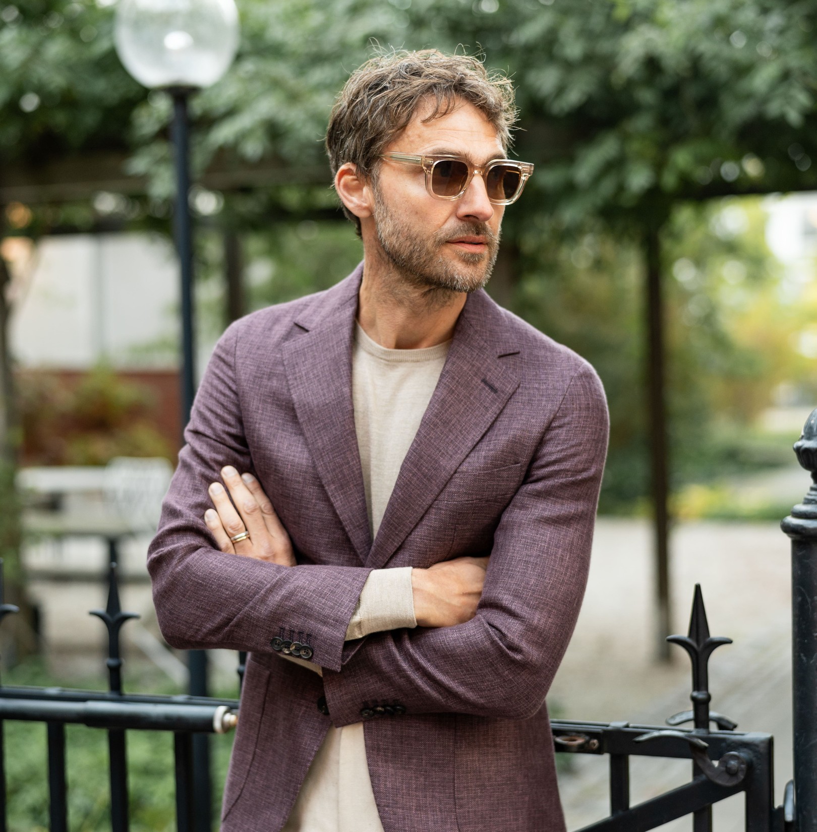 Douglas purple jacket