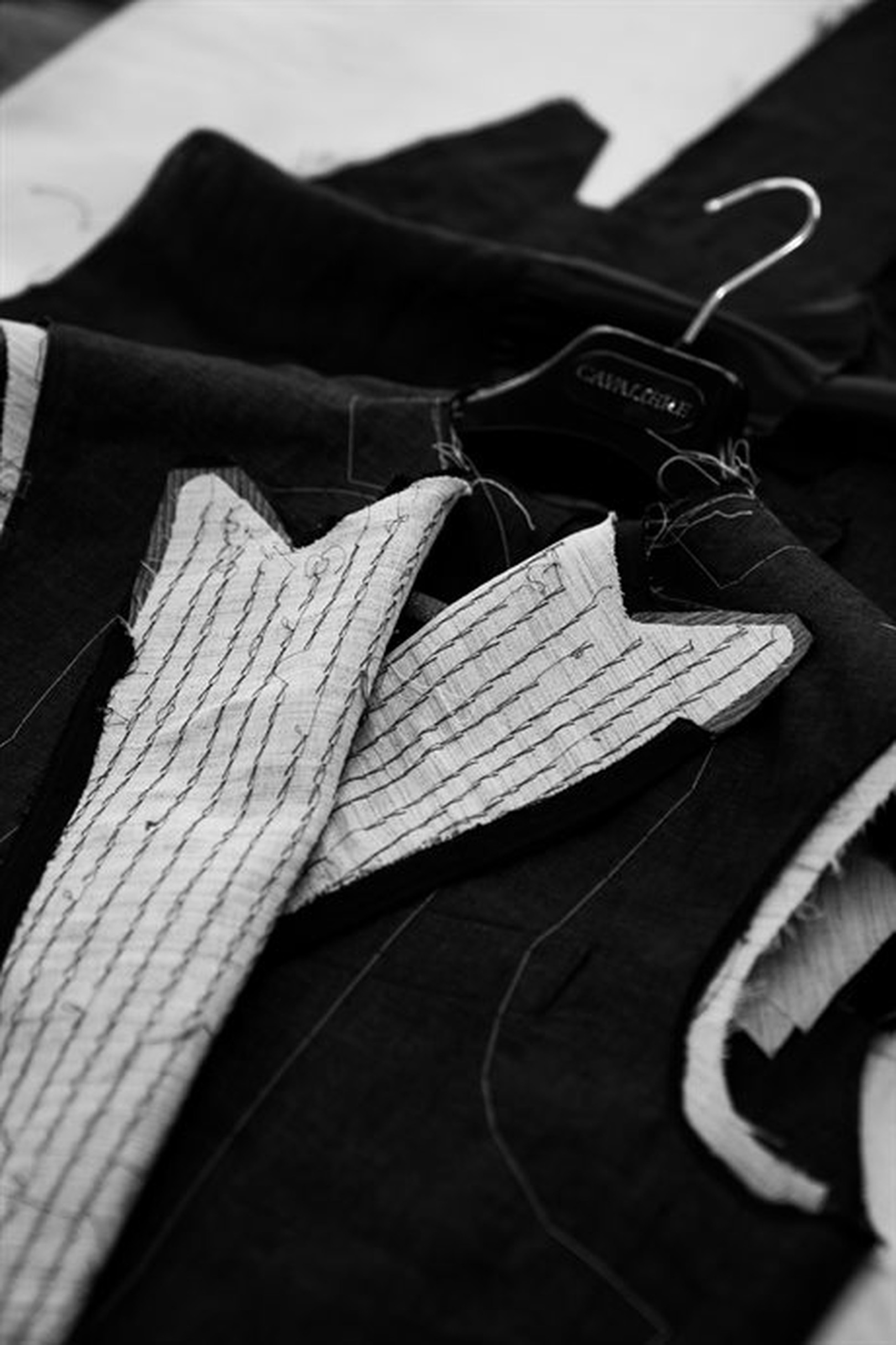 cavaliere suit in the making