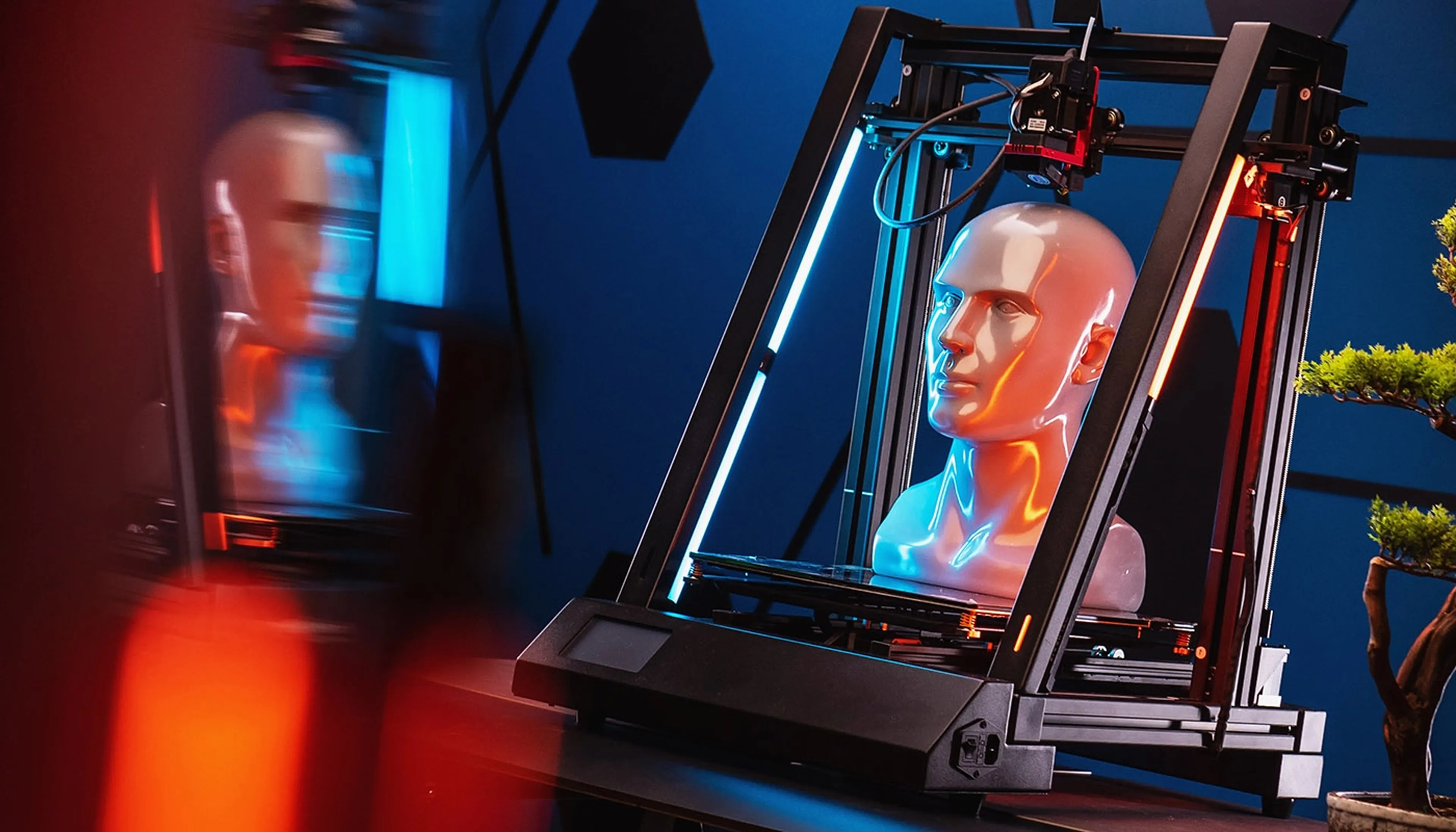 3D printer in operation