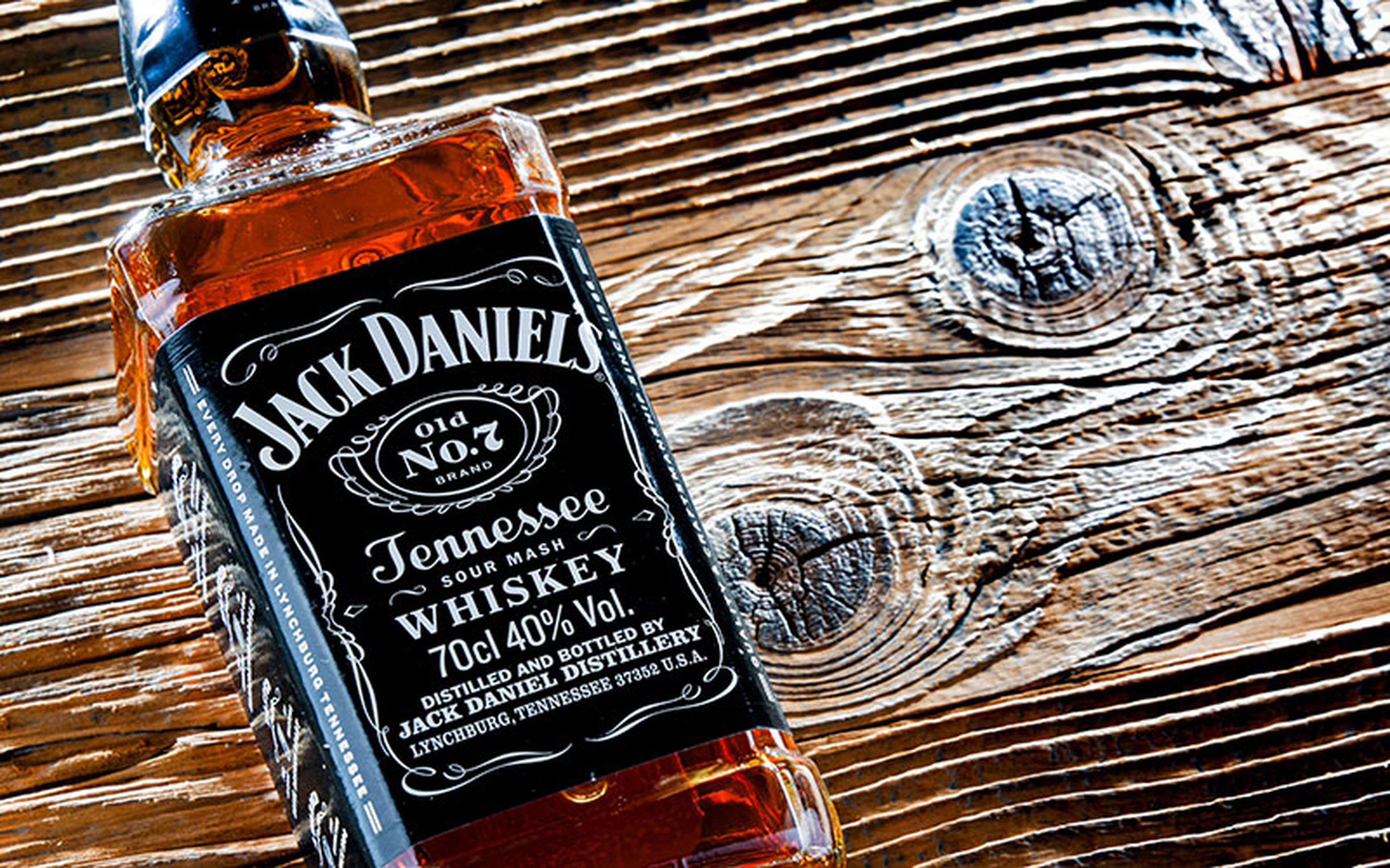 Many aspects of the Jack Daniel's visual presentation, or "trade dress," are individually protected with their own trademark registrations, including the stylized name and "Old No. 7 BRAND" logo. (Image credit: monticellllo - stock.adobe.com)