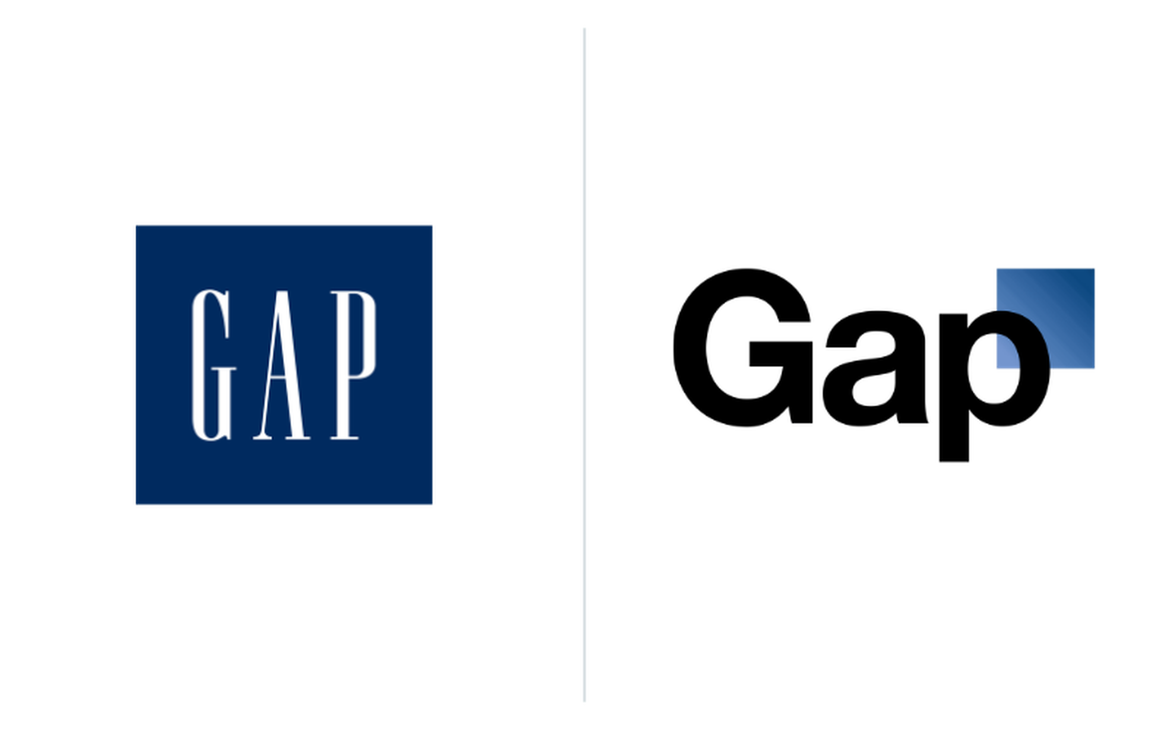 From fashionable to farcical and back again in the space of a week. In hindsight, the clothing retailer's short-lived 2010 redesign was more "Stop, Gap!" than "stopgap." The takeaway: There is no accounting for taste. (Image sources: 1000 Logos)