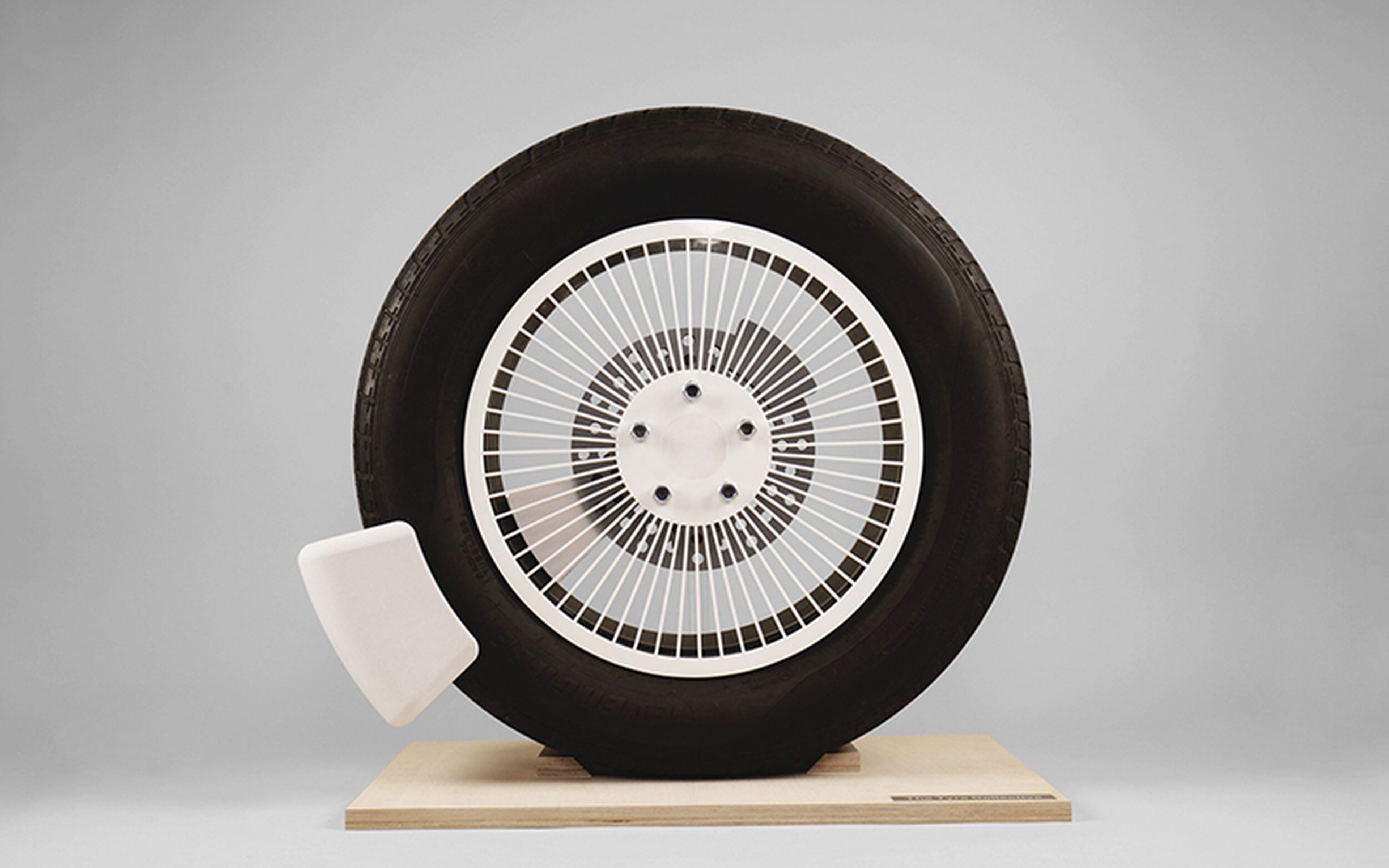 Only about 40% of the rubber in car tires comes from nature; the remaining 60% is synthetically produced from petroleum-sourced hydrocarbons. (Image credit: https://deepakmallya.com/the-tyre-collective)