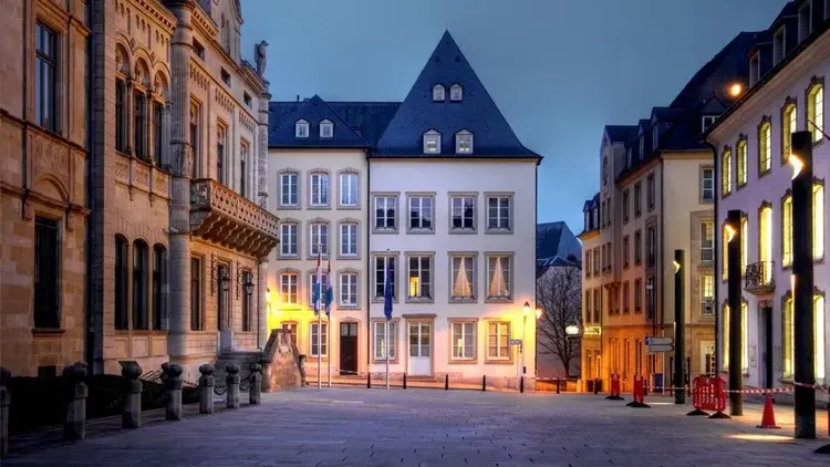 Image of downtown Luxembourg