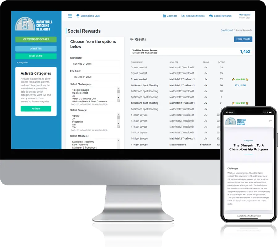 BCB Software Platform Mockup Moonello