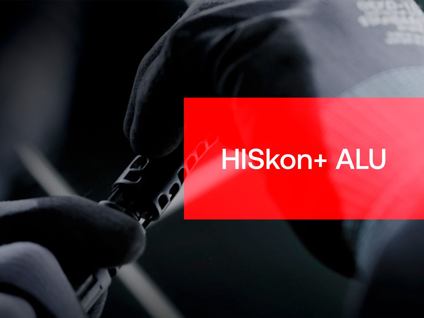 HISkon+ Aluminium Bild mit Steckverbinder