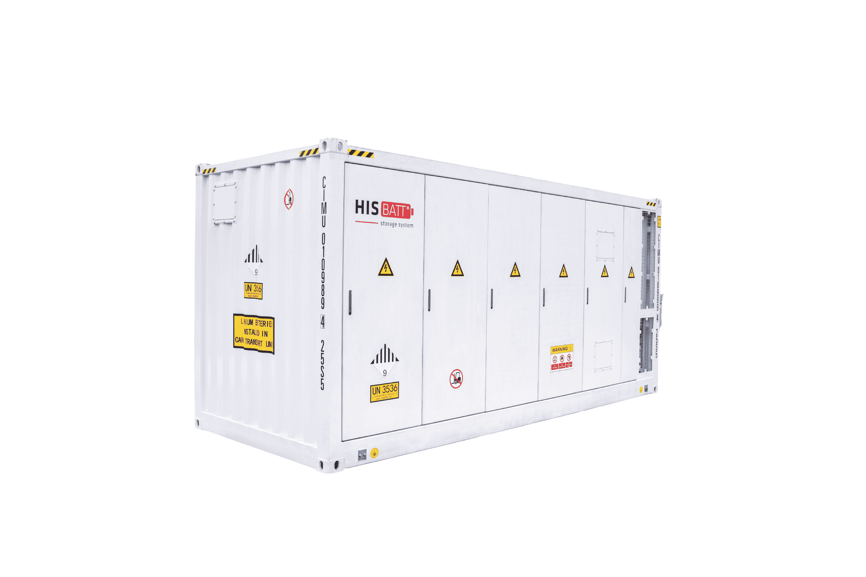 Unser Batteriespeicher HISbatt Powerpack 800V