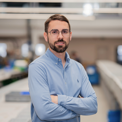 Portrait Kevin Bruns Mitarbeiter HIS Industries