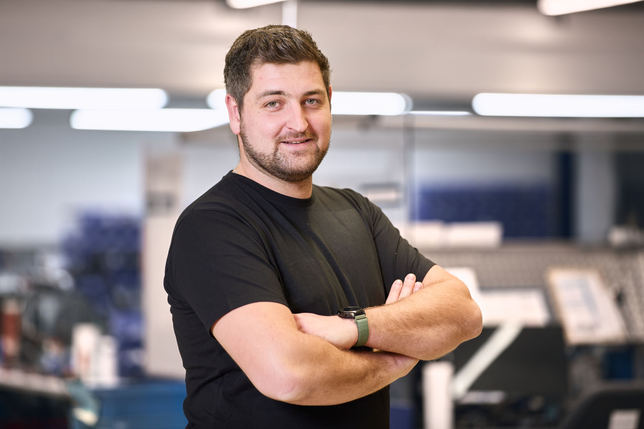 Portrait Mitarbeiter Produktionsleitung Portrait Mitarbeiter Produktionsleitung