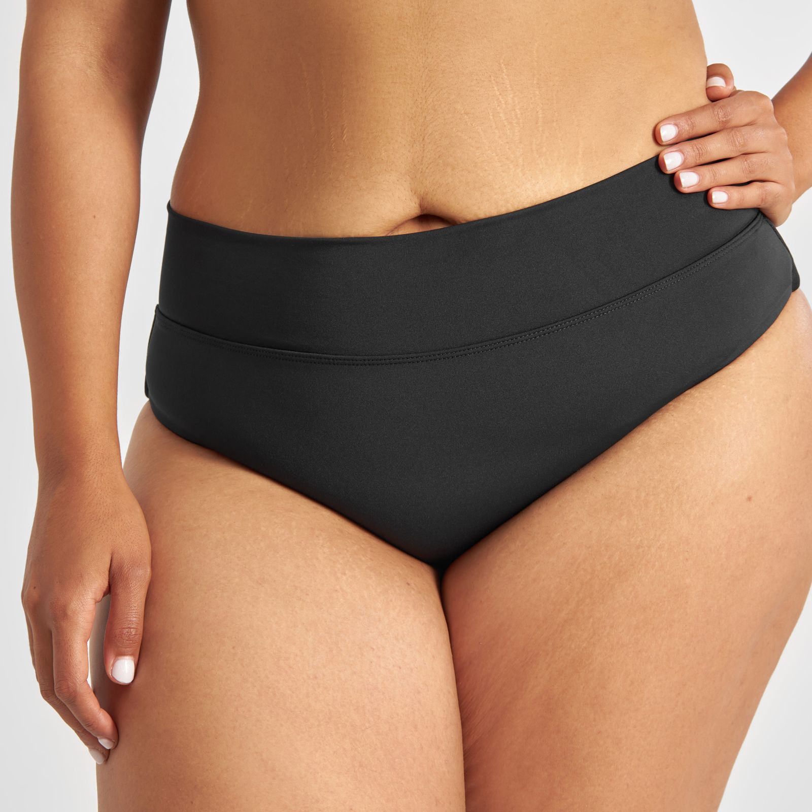 Bikini Pants Slite Black